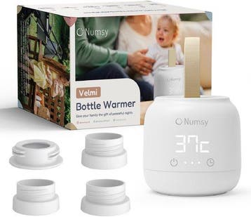2dekans | Numsy Velmi Zeer Draagbare Flessenwarmer Onderweg, Kinderen en Baby's, Ophalen of Verzenden, Zo goed als nieuw