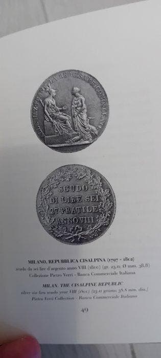 Italië. Scudo 1999 Scudo 6 Lire Repubblica Cisalpina -