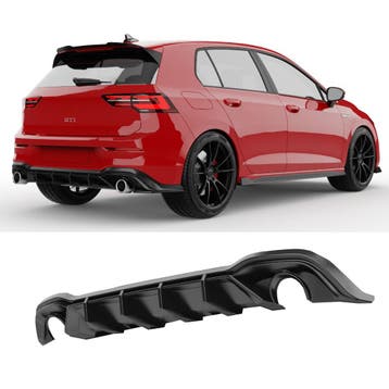 Diffuser geschikt voor Volkswagen Golf GTI Mk8 | 2020–2024
