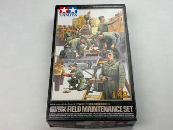 Tamiya 32547 | German Tank Crew Field Maintenance Set |, Hobby en Vrije tijd, Verzenden, Nieuw