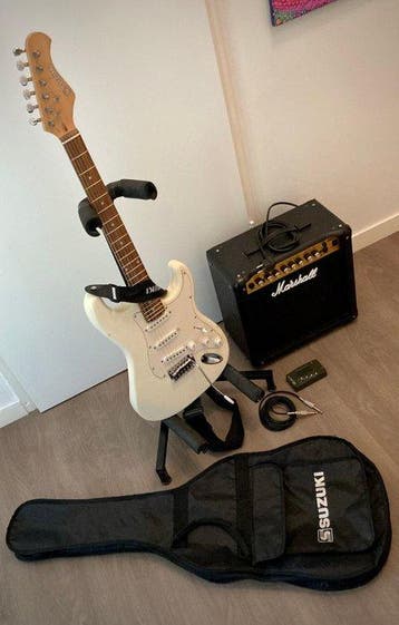 Suzuki, Marshall - SST-1 WT/MG15dfx - - Elektrische gitaar -, Nieuw