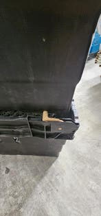 Nestbare Stapelbak, 600x400x360 mm, euronorm, zwart, Gebruikt, 40 tot 60 cm, 50 tot 75 cm, Bak of Kist