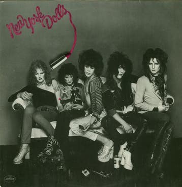 LP gebruikt - New York Dolls - New York Dolls, Verzenden, Zo goed als nieuw, Overige formaten