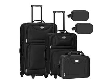 Veiling - Trolley Reiskofferset / Kofferset Athen - 5-delig, Sieraden, Tassen en Uiterlijk, Koffers, Nieuw