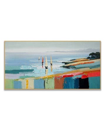 Stefano - Sailboats at Calm Shore