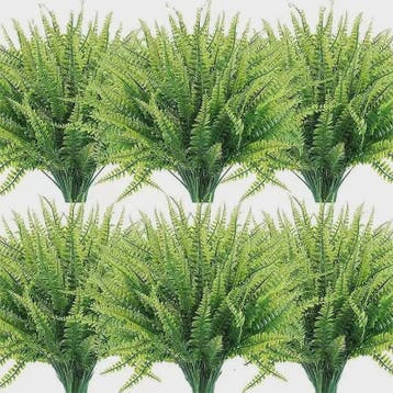 Set van 2 Kunstplant Varens - Decoratieve Groene Planten voo, Verzenden, Nieuw