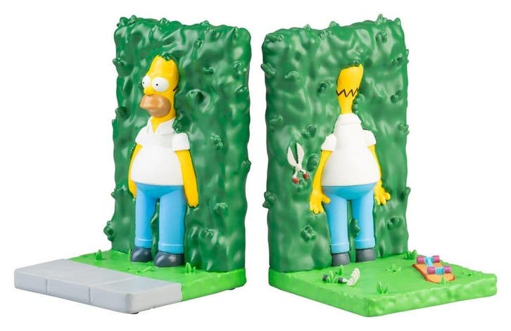 The Simpsons Boekensteunen Homer Bush 17 cm, Verzamelen, Film en Tv, Nieuw, Ophalen of Verzenden