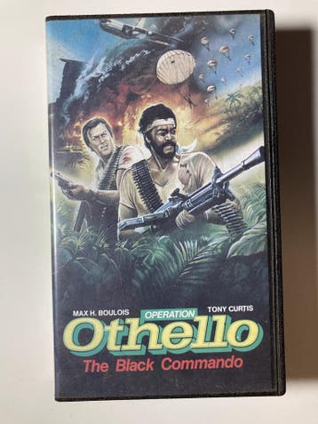 OTHELLO THE BLACK COMMANDO (EX RENTAL) (VHS), Verzenden, Gebruikt