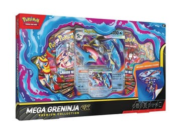 Pokémon TCG: Mega Greninja ex Premium Collection, Verzenden, Nieuw, Overige typen, Foil