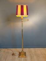 Staande lamp - Messing - Zwenkarm