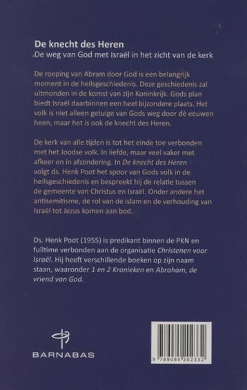 KNECHT DES HEREN, DE 9789085202332 Henk Poot, Boeken, Verzenden, Zo goed als nieuw, Henk Poot
