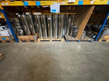 Online veiling: ISODUCT, IDT500500, RVS systeem schoorsteen, Nieuw