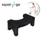 Squat N Go Toiletkrukje Inklapbaar - Zwart, Verzenden, Nieuw