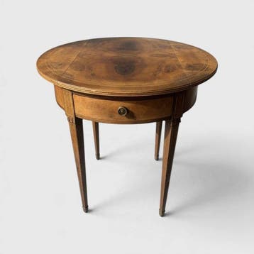 Tafel - George III mahonie boogvoor bijzettafel - Hout,