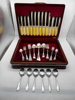 Antique Mixed Silver-Plated Canteen - 51 Pieces - Sheffield