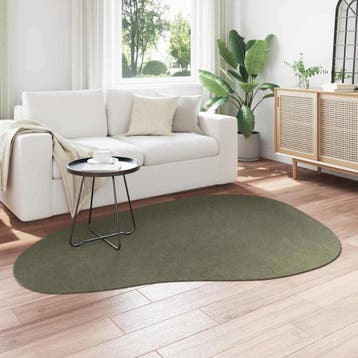 vidaXL Tapijt HUARTE Bosgroen 140 x 200 cm Polyester, Verzenden, Nieuw
