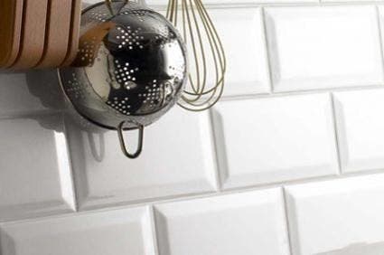 Wandtegels Metro 10X20 Hoogglans Wit (prijs per m2), Doe-het-zelf en Verbouw, Tegels, Ophalen of Verzenden