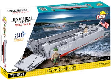 COBI 4849 LCVP- Higgins Boot (Leger bouwsets, Modelbouwsets), Verzenden, Nieuw