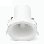 LED Dimbare inbouwspot 9 Watt | Ø90mm | Verdiept | Wit, Kunststof, Nieuw, Ophalen of Verzenden, Led