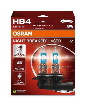 Osram Night Breaker HB4, 12V51W, Verzenden, Nieuw