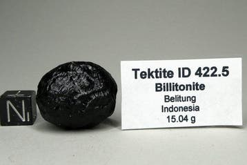 Billitonite Tektite Indonesië - 15.04 g