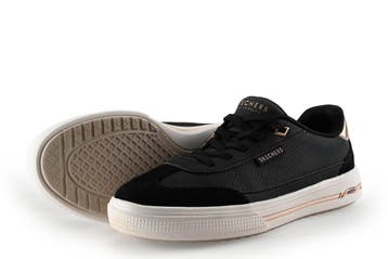 Skechers Instappers in maat 36 Zwart, Skechers, Verzenden, Zo goed als nieuw, Instappers