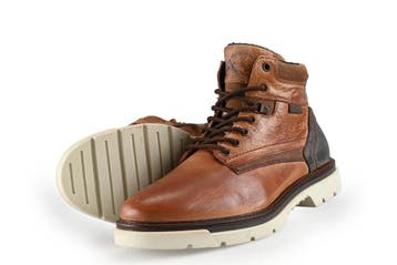 Manfield Veterboots in maat 42 Cognac, Manfield, Overige kleuren, Verzenden, Boots