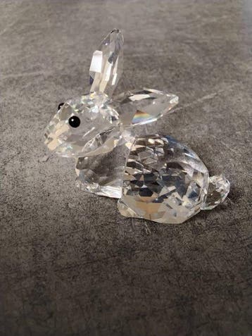 Swarovski - Beeldje - Rabbit Lying - 905778 - Box +