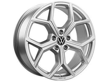 Originele Volkswagen lichtmetalen velg - matzilver, Ophalen of Verzenden, Nieuw