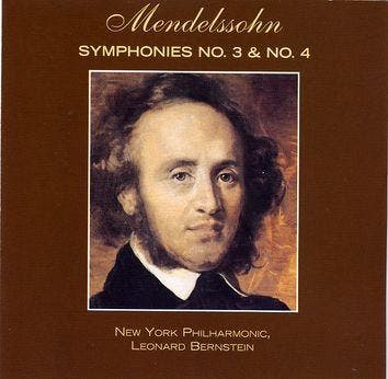 Mendelssohn - Leonard Bernstein, New York Philharmonic - Sym, Ophalen of Verzenden, Gebruikt