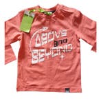 Longsleeves -- Justin - 86/92 / Oranje, Verzenden, Nieuw
