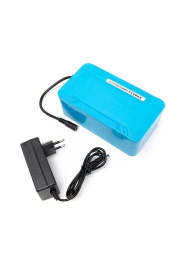 KIMU® Grote Lithium Accu voor Mega Opblaaspak 11.1V 10AH 98W, Hobby en Vrije tijd, Ophalen of Verzenden, Nieuw, Feestartikel, Carnaval