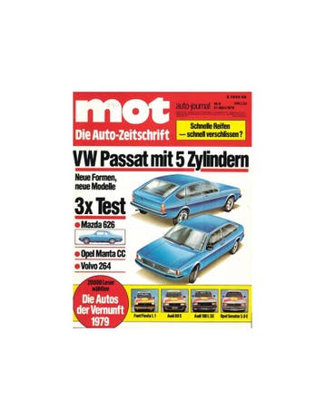 1979 MOT AUTO JOURNAL MAGAZINE 06 DUITS, Nieuw, Author