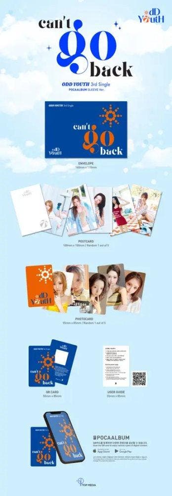 kpop merchandise - Odd Youth - Cant go back (accessoires), Verzenden, Zo goed als nieuw