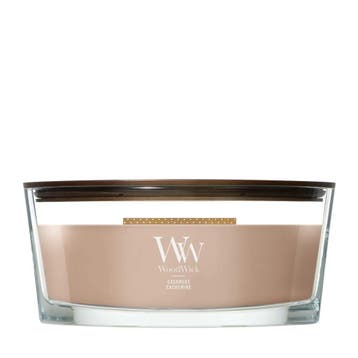 WoodWick Cashmere Ellipse Candle - 454gr, Ophalen of Verzenden, Nieuw, Overige typen