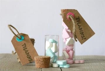 Reageerbuisjes glas met kurk 10 cm Ø3 cm doos 12 stuks, Ophalen of Verzenden, Nieuw