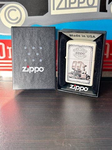 Zippo - G16-creme Zippo car - Zonder minimumprijs -, Nieuw