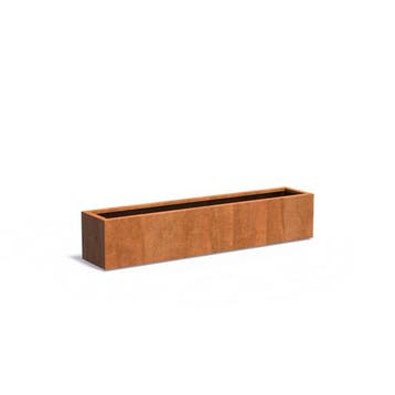 Plantenbak Cortenstaal 200x40x40 cm, Verzenden, Nieuw
