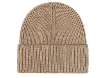 Veiling - Muts - bruin - kabelpatroon, Nieuw