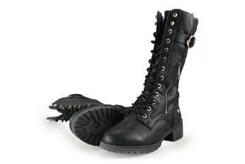 Mustang Snowboots in maat 37 Zwart, Kleding | Dames, Verzenden, Zwart, Snowboots, Zo goed als nieuw