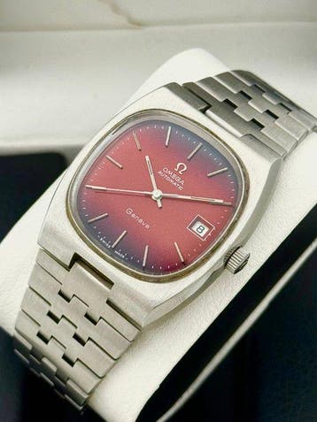 Omega - Zonder minimumprijs - Automatic Burgundy Vintage, Nieuw