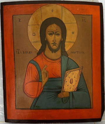 Icoon - Hout - PANTOCRATOR