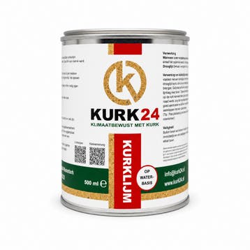 Kurk24 Tweezijdige contactlijm - 0,5L - 2m2, Ophalen of Verzenden, Nieuw