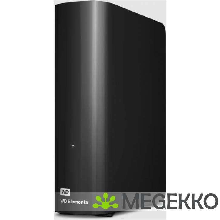 WD Elements Desktop Storage 20TB Zwart, Computers en Software, Harde schijven, Nieuw, Verzenden