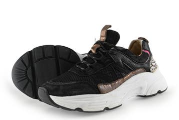 Omoda Sneakers in maat 38 Zwart, Verzenden, Zwart, Omoda, Sneakers of Gympen