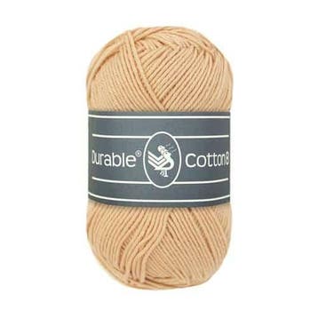 Durable Cotton 8 - 2208 Sand, Hobby en Vrije tijd, Breien en Haken, Verzenden, Nieuw