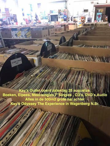 KAY koopt al uw maxi-singles 12 maxi's, Nieuw in verpakking, 12 inch