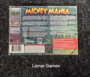 Mickey Mania (SNES tweedehands game), Ophalen of Verzenden, Zo goed als nieuw