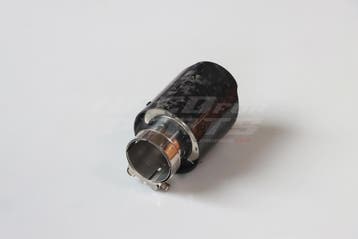 Glossy Forged Carbon Exhaust Tip 76mm, Ophalen of Verzenden, Nieuw