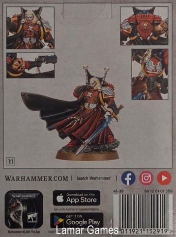 Blood Angels Mephiston (Warhammer 40.000 nieuw), Hobby en Vrije tijd, Wargaming, Ophalen of Verzenden, Nieuw